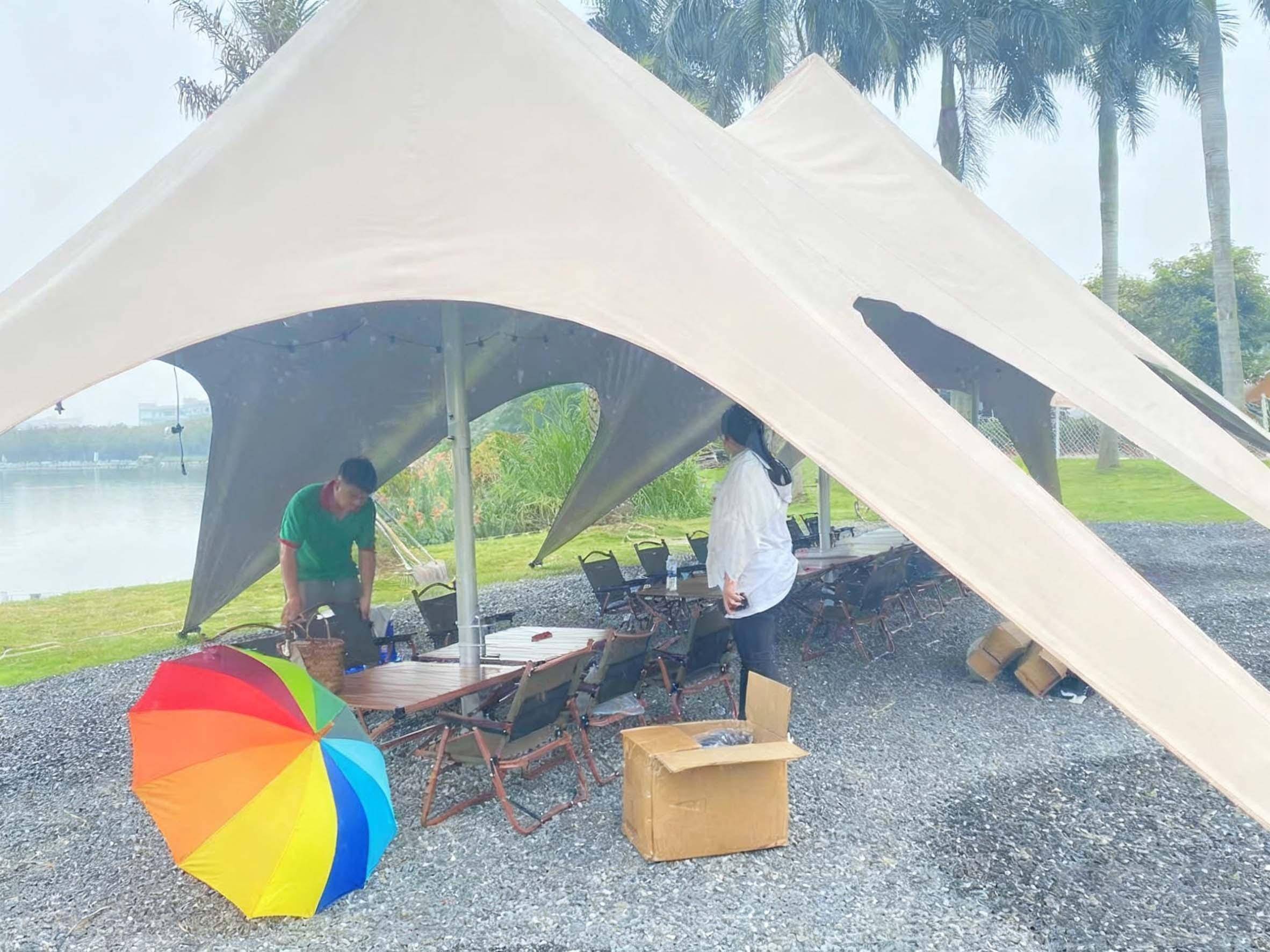 钟形营地帐篷源头厂家适配户外露营景区住宿